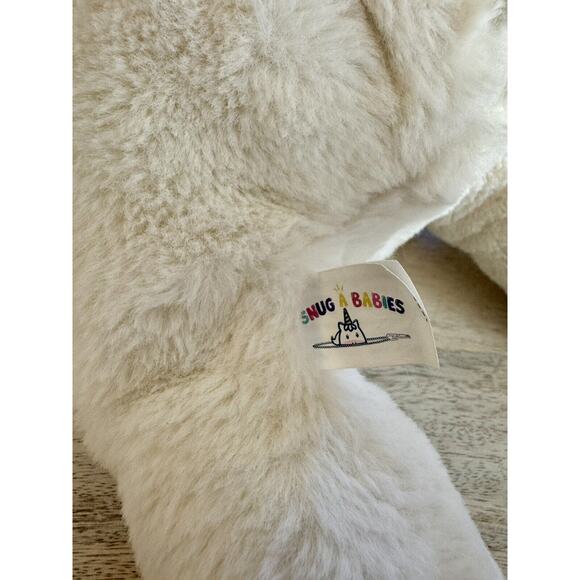 15” Snug A Babies Mom & 4 Babies Pomeranian Puppy Dog Unicorn Plush SO CUTE!! - Picture 7 of 8